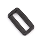 B-LP-02 1000 Black Plastic Rectangular Loop
